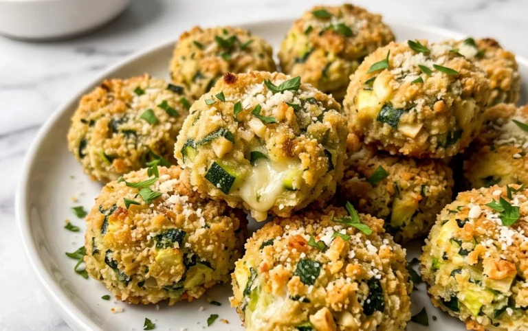 Zucchini Garlic Bites