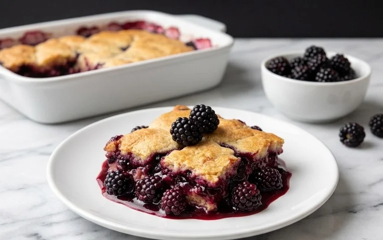 The Pioneer Women's Blackberry Cobbler