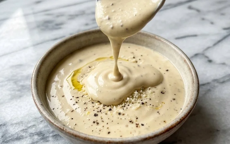 Caesar Salad Dressing (Classic, Creamy & 5 Minutes) 🥗