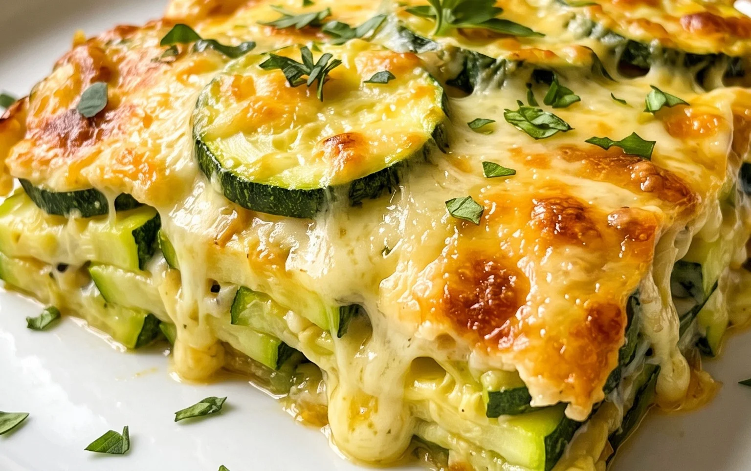 Baked Zucchini and Cheese