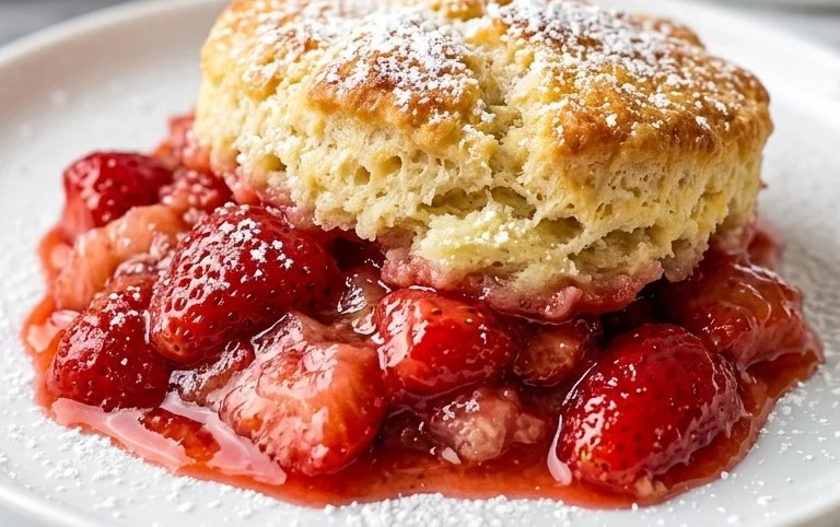 Strawberry Cobbler