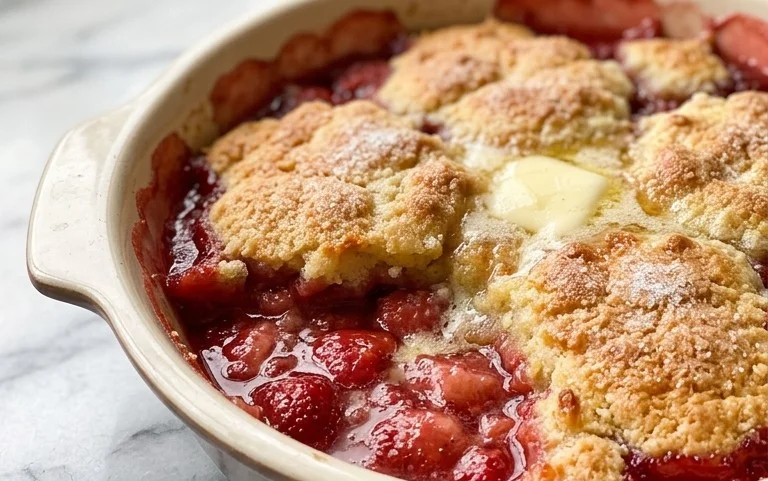 Strawberry Cobbler