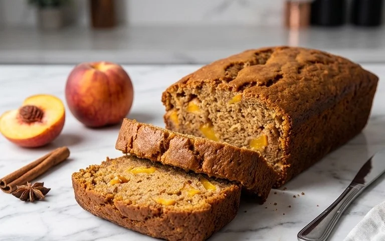 Spiced Peach Bread