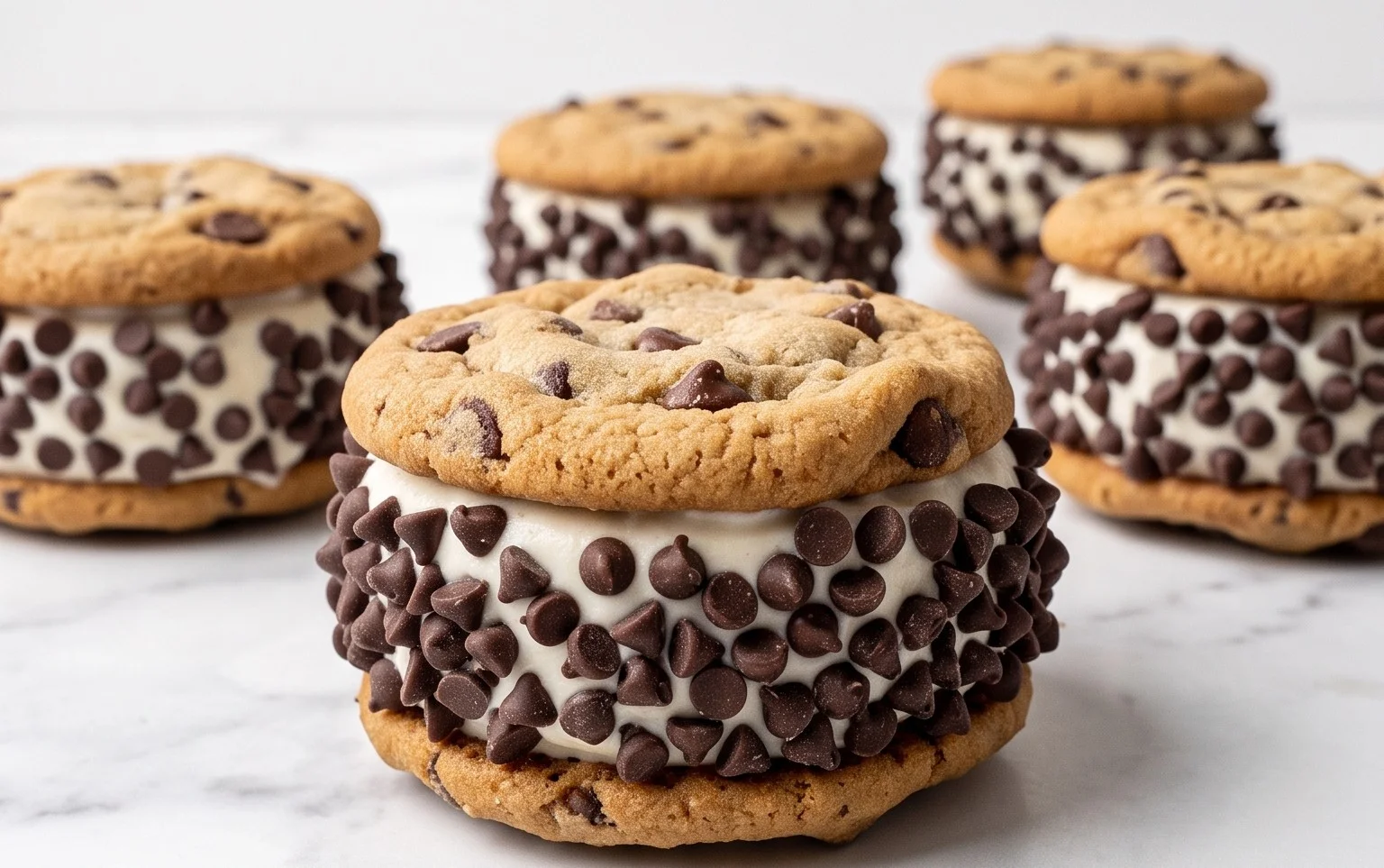 Cookie Ice Cream Sandwiches (Like a Chipwich!)