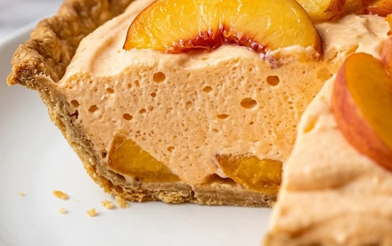Peach Chiffon Pie