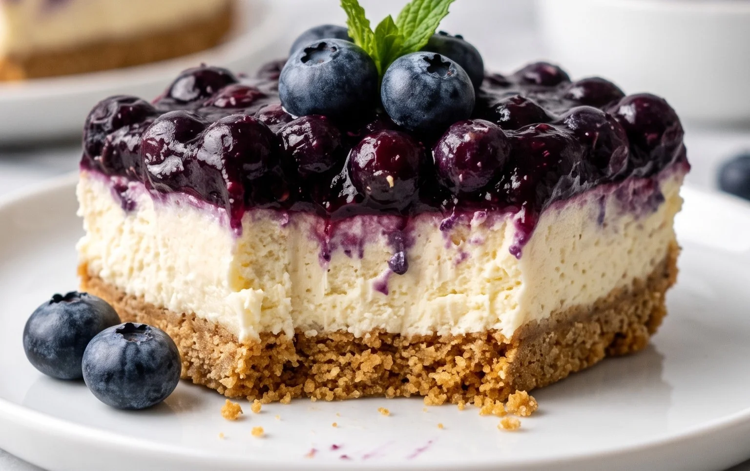 No-Bake Blueberry Yum Yum