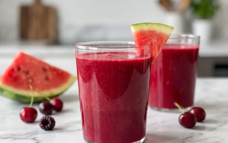 Watermelon Cherry Berry Beet Juice