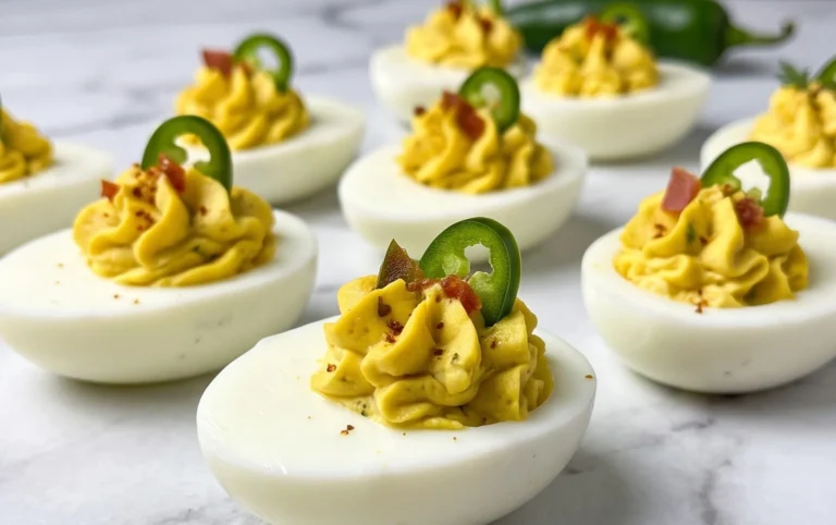 Jalapeno Popper Deviled Eggs