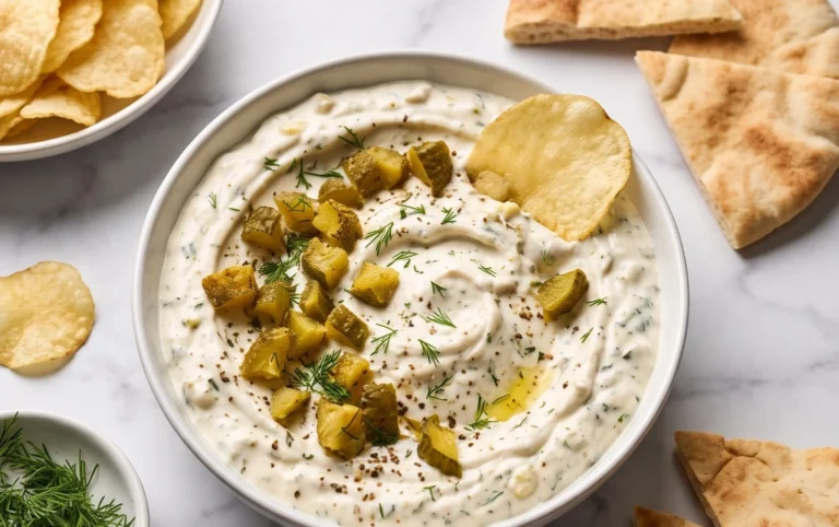 Easy Fried Pickle Dip (Dairy-Free Option)