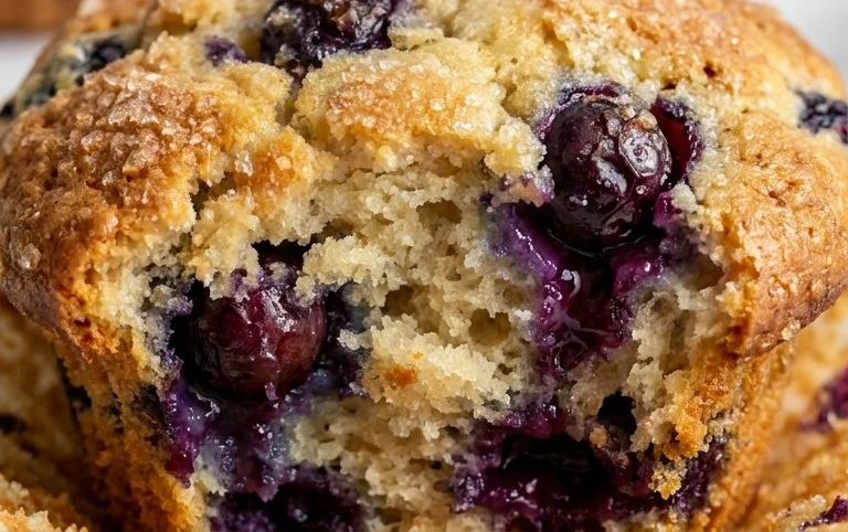 Homemade Blueberry Muffins