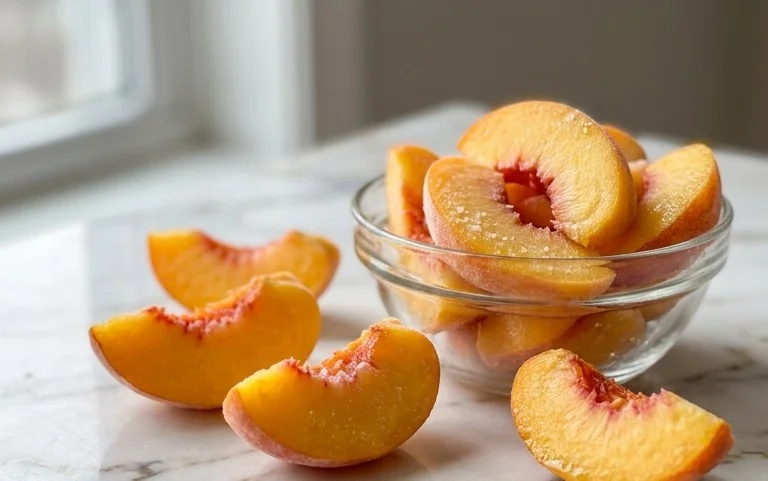 Freezing Peaches, How to Easily Freeze Peaches
