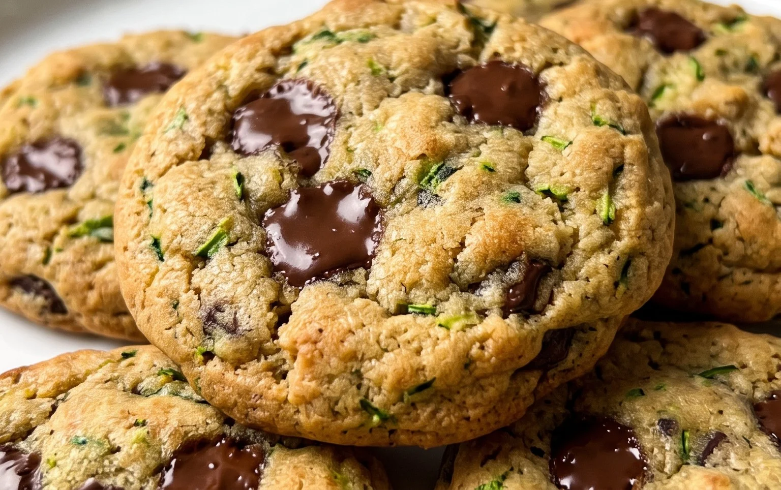 Zucchini Chocolate Chip Cookies