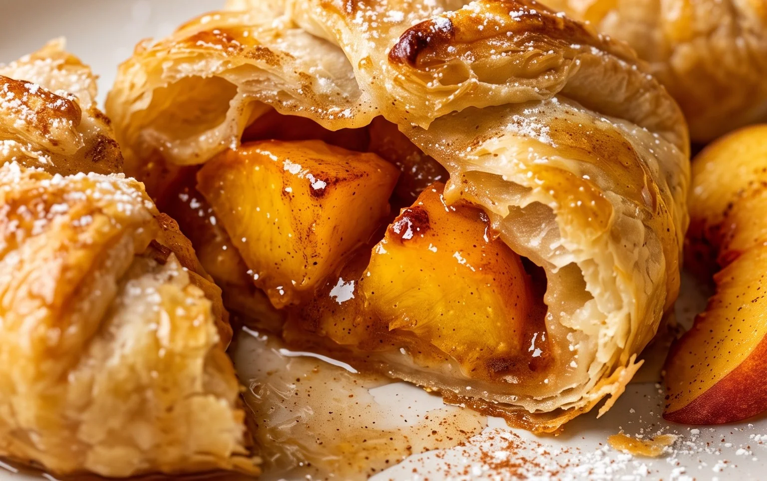 Peach Dumplings