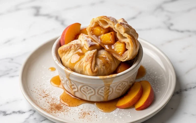 Peach Dumplings
