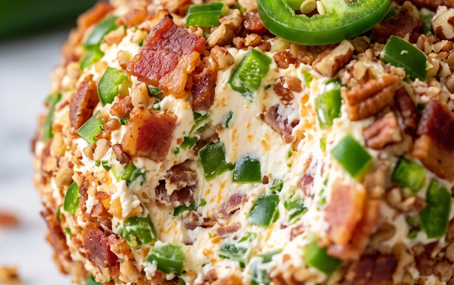 Jalapeno Popper Cheese Ball