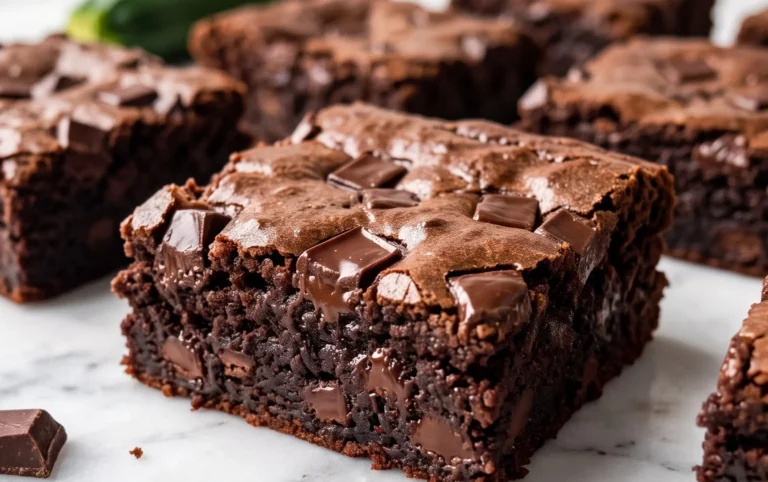 Chocolate Zucchini Brownies Recipe