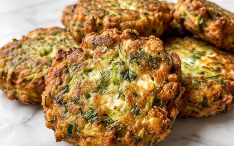 Kolokithokeftedes (Greek Zucchini Fritters)