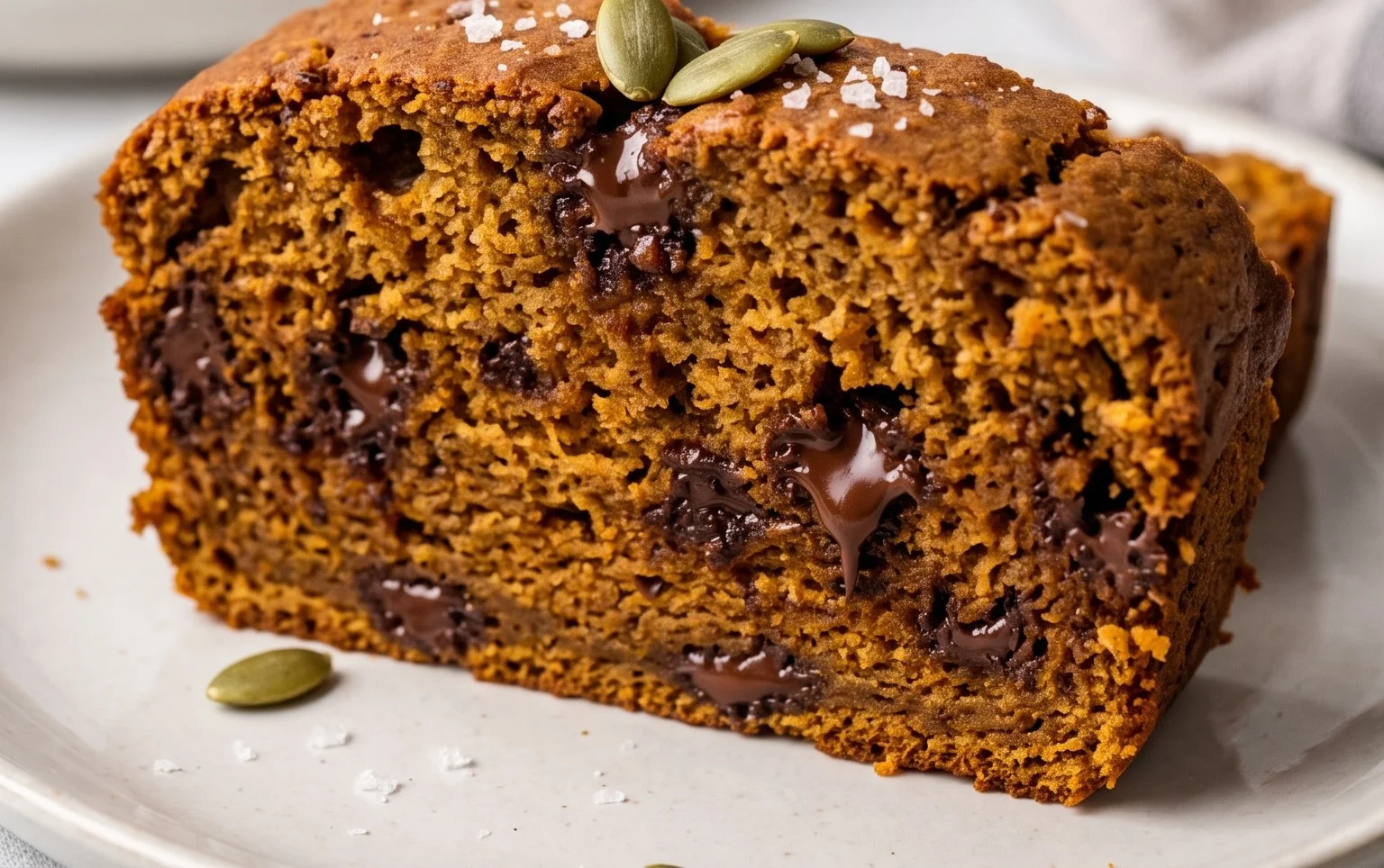 Pumpkin Chocolate Chip Bread