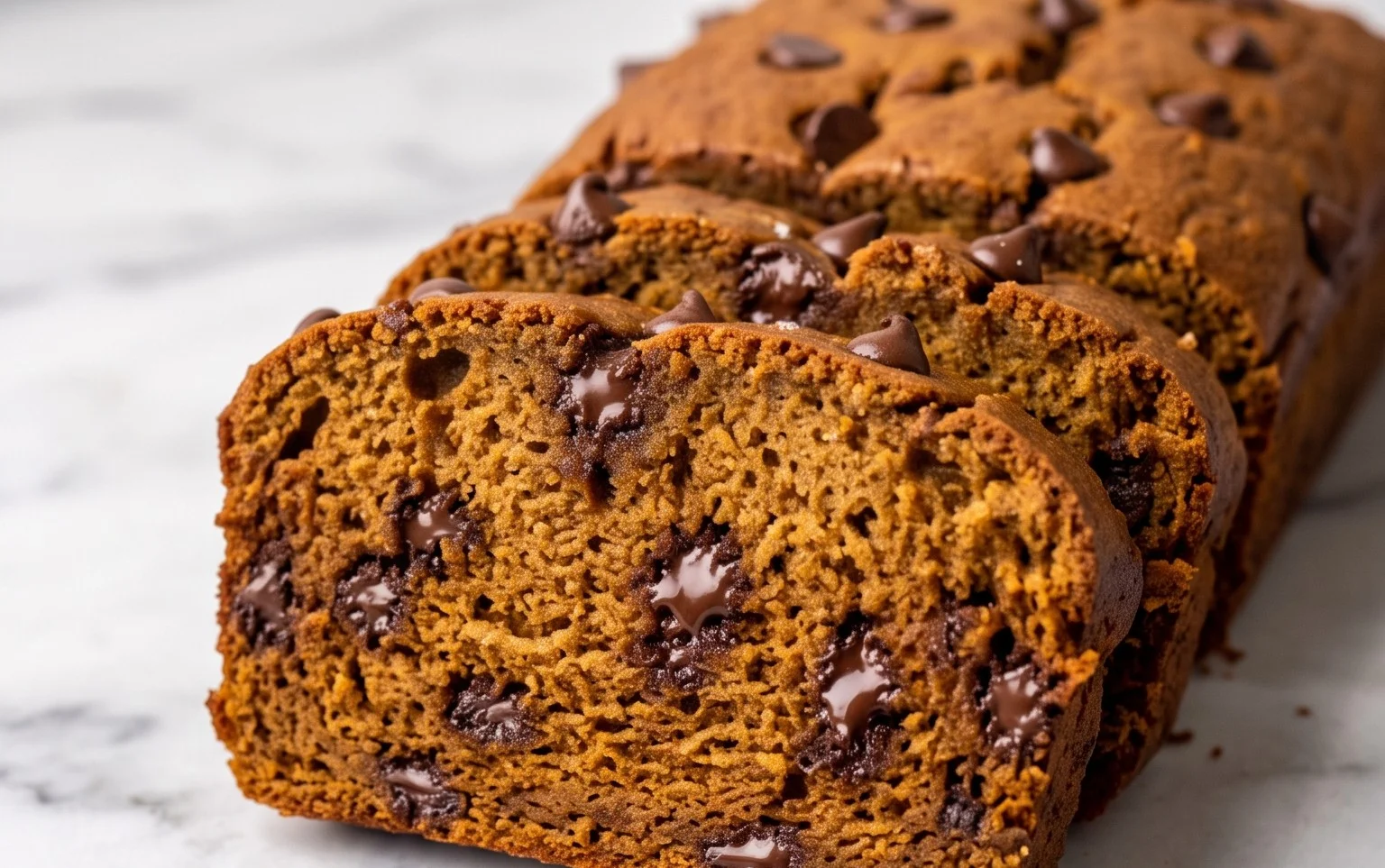 Pumpkin Chocolate Chip Bread