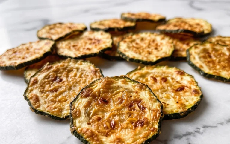 Crispy Baked Zucchini Chips