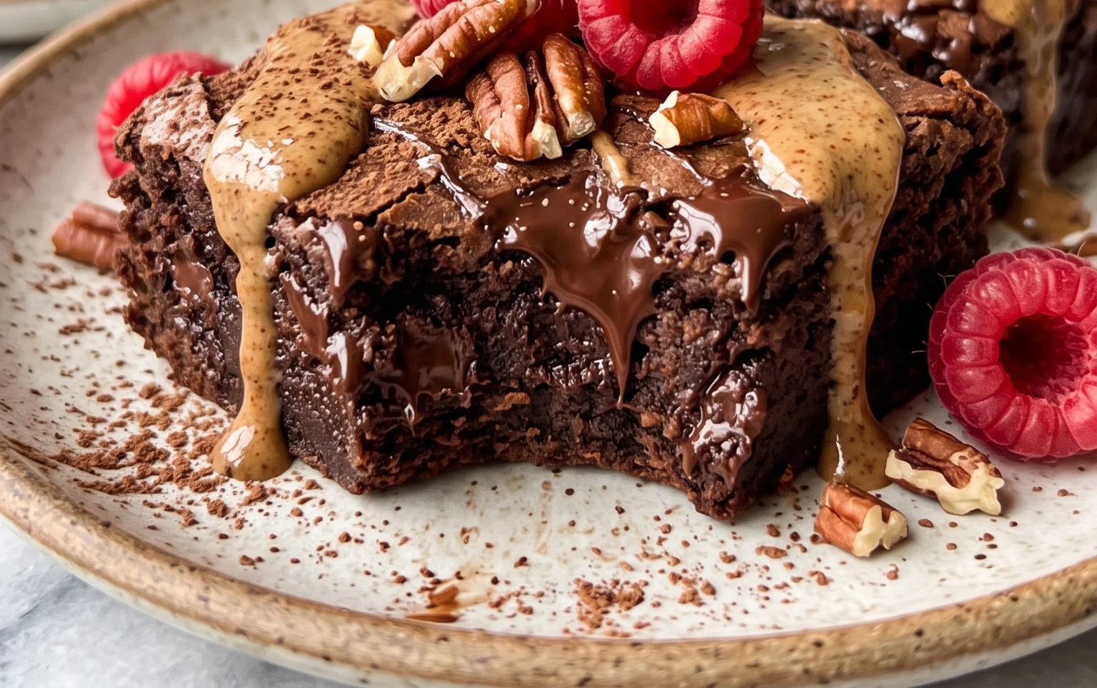 Flourless Chickpea Brownies (Vegan & Gluten Free)