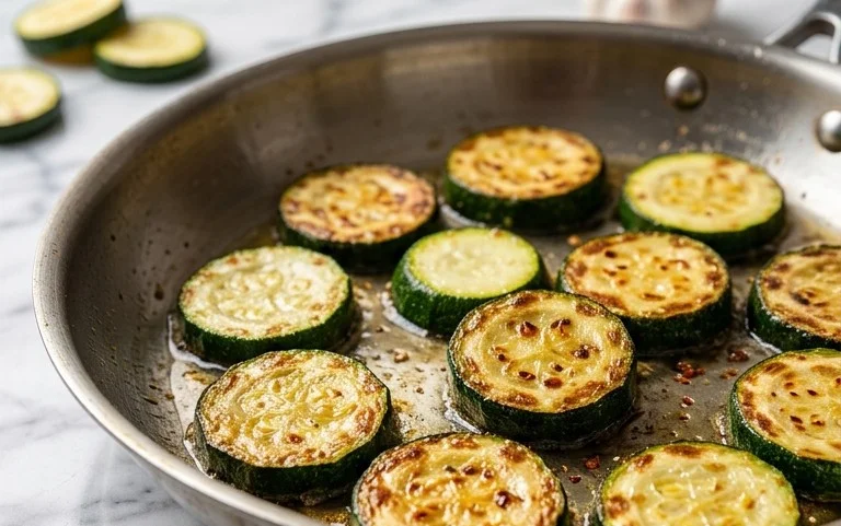 Pan Fried Zucchini