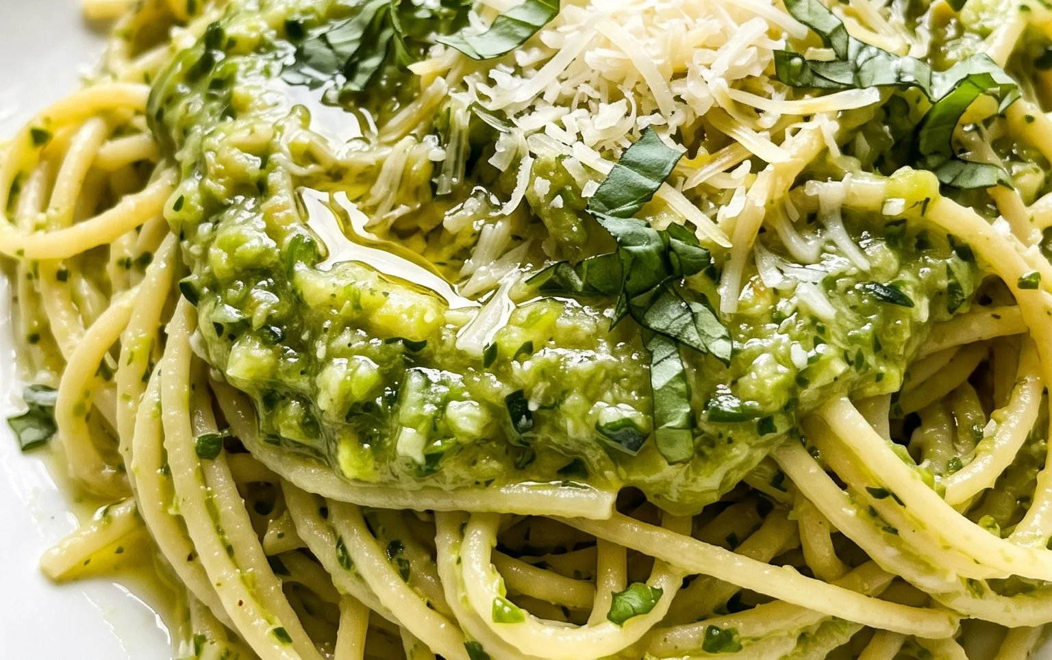 Simple Fresh Zucchini Pasta Sauce