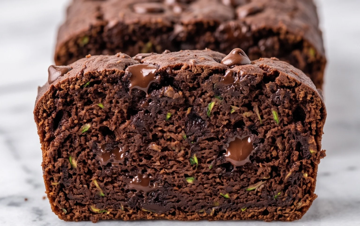 Double Dark Chocolate Zucchini Bread