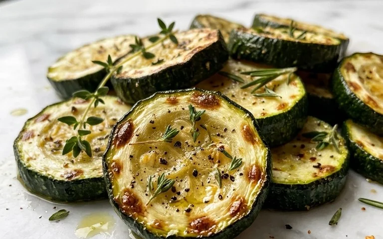 Simple Herb-Infused Roasted Zucchini Recipe