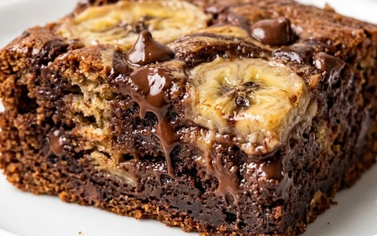 Banana Bread Brownies