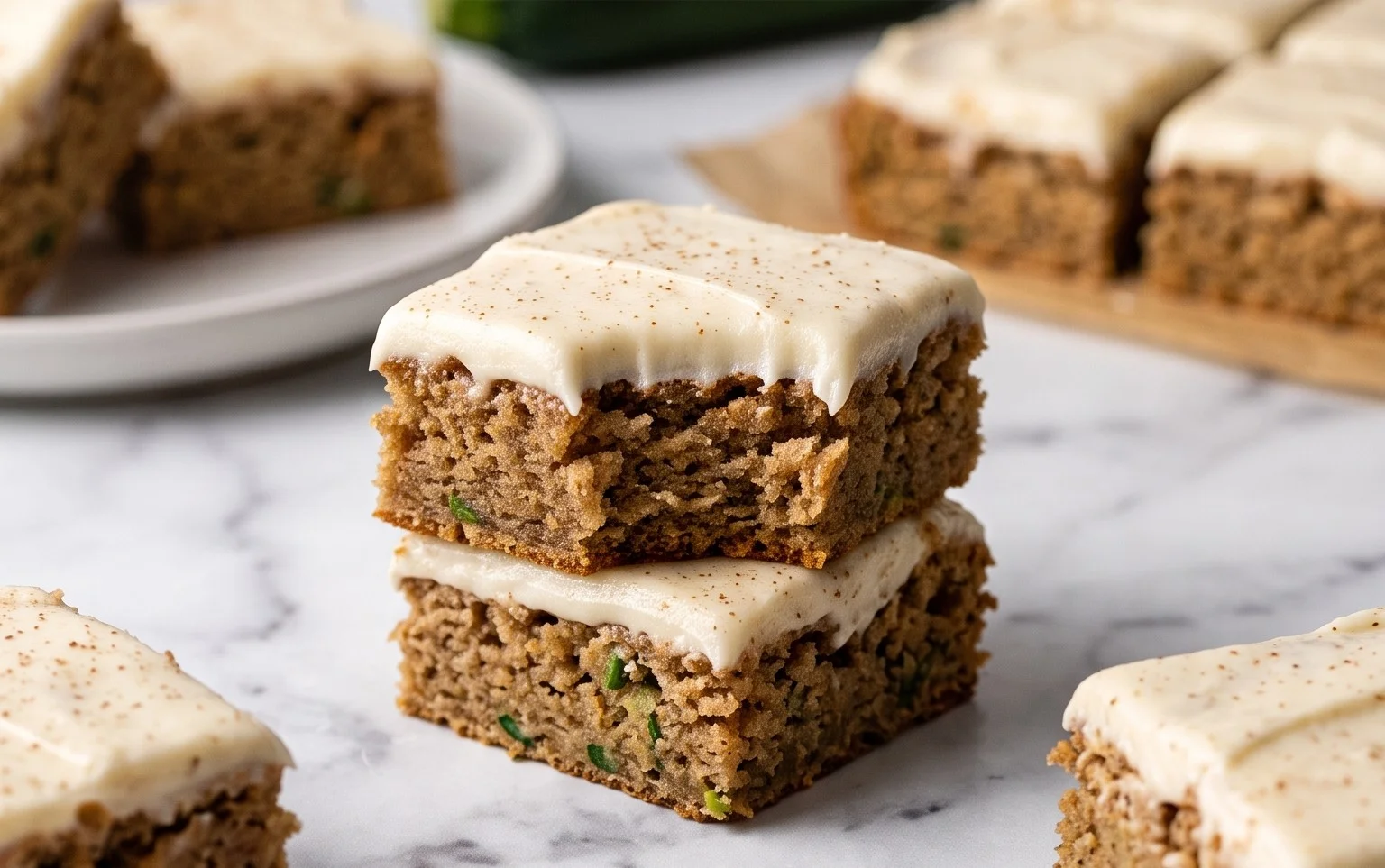 The Best Zucchini Bars