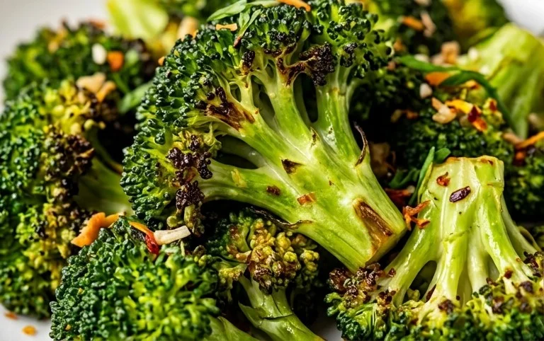 Oven Roasted Broccoli (Baked Broccoli)