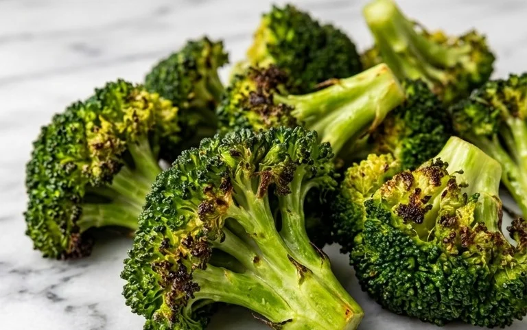 Oven Roasted Broccoli (Baked Broccoli)